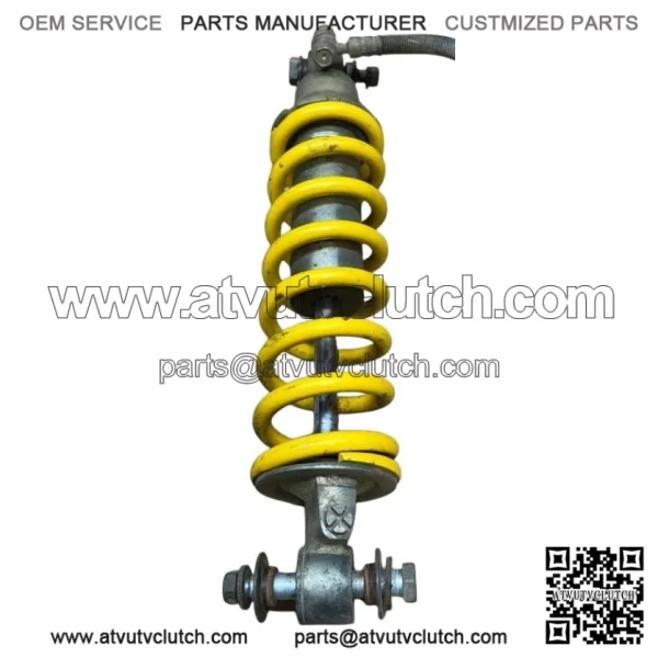 87-04 Yamaha Warrior 350 Rear Shock Absorber Suspension Complete Yellow (For: Yamaha) - Image 2