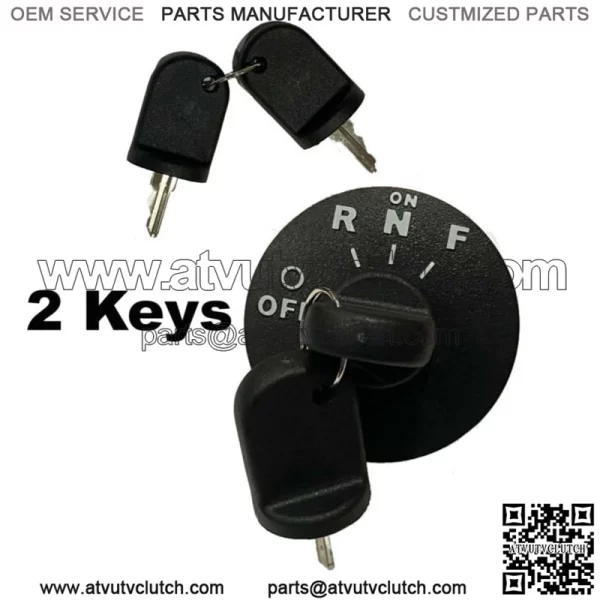 EZGO RXV Golf Cart Ignition Key Switch 2 Keys for Electric 605637 609682  08-19