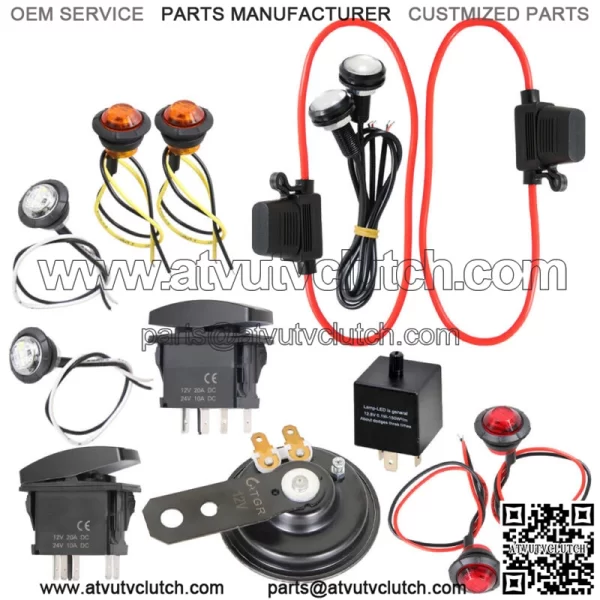 For SXS ATV UTV Rocker Switch Turn Signal Street Legal Led Reverse Kit New For: More than one vehicle - Image 3