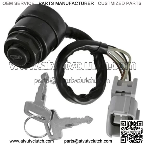 Ignition Switch w/ 2 Keys For Kawasaki Mule Pro Series Replaces 27005-0643 For: More than one vehicle