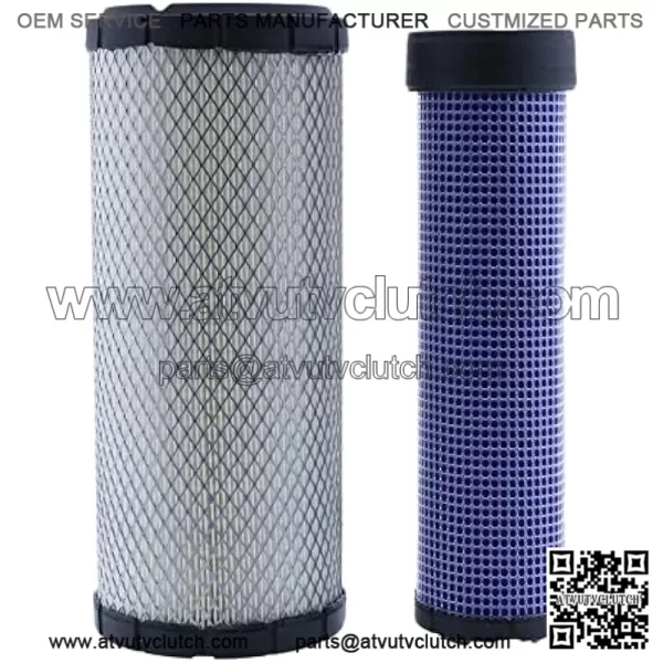 Air Filter Set RE68048 RE68049 Compatible with John Deere Tractor 110 3120 3203 3320 3520 3720 4105 3720 5103 5105 5200 5203 5205 5210 5300 5036D Excavator 75C 80C 60D Mowers 3215B 3225B 3225C - Image 2