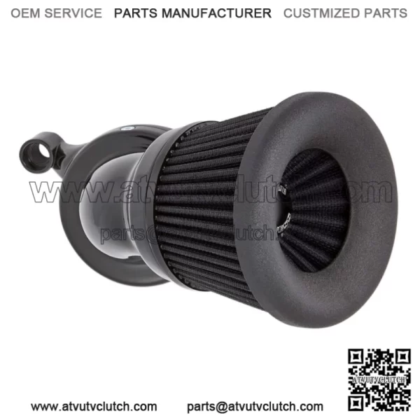 Arlen Ness Velocity 65?? Air Cleaner Filter Kit Black Harley Big Twin Cam 99-17 (For: Harley-Davidson)