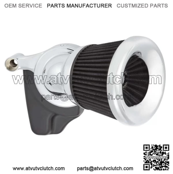 Arlen Ness Velocity 65?? Air Cleaner Filter Kit Chrome Harley XL Sportster 91+ (For: Harley-Davidson)