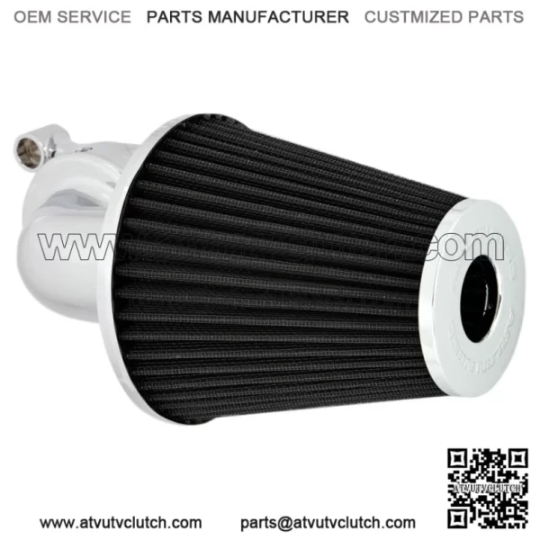 Arlen Ness Monster Sucker Air Cleaner Filter Kit Chrome Harley XL Sportster 91+ (For: Harley-Davidson)