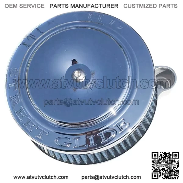 Raw Sucker High Flow Air Cleaner Intake Filter Chrome STREET GLIDE Cover Harley (For: Harley-Davidson)