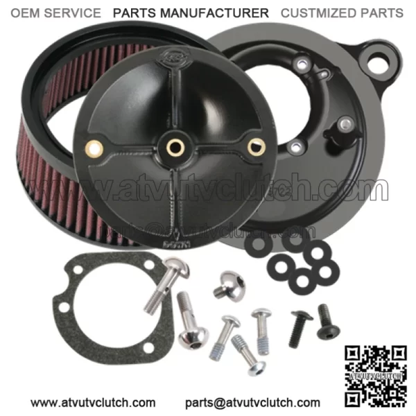 Cycles Super Stock Stealth Air Cleaner Filter Cover 2007+ Harley Sportster (For: Harley-Davidson)