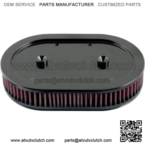 High Flow Air Filter Cotton Washable Reusable OE Harley XL Sportster 04-14 (For: Harley-Davidson)