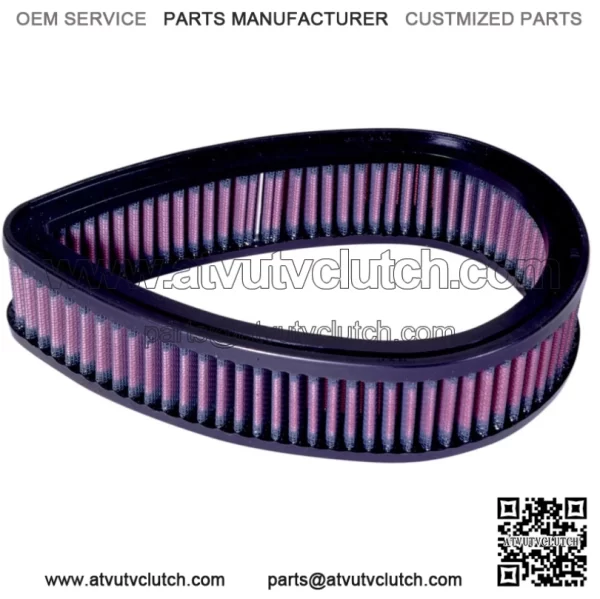 Tear Drop Flux Torch Air Filter Cotton Washable Reusable Harley Street Metal (For: Harley-Davidson)