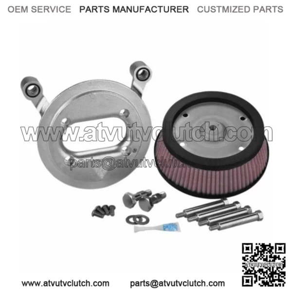 Arlen Ness Natural Big Sucker Air Cleaner Filter Kit Harley Early EFI Touring (For: Harley-Davidson)