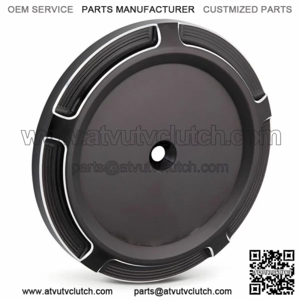 Arlen Ness Stage 1 Air Cleaner Intake Outer Cover Black Beveled Accent Harley (For: Harley-Davidson)
