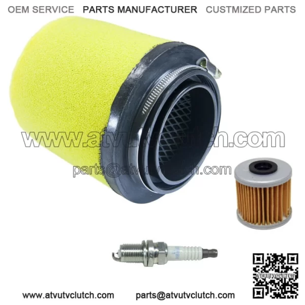 Air Filter Oil Filter NGK Spark Plug 2004-05 for Honda TRX450R Sportrax Standard