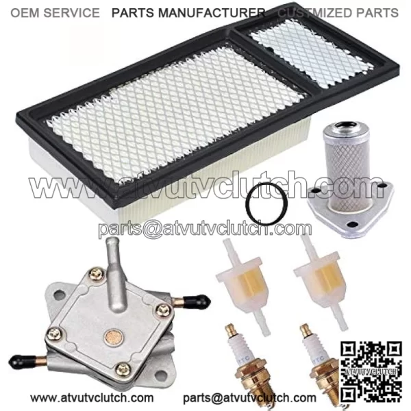 72368G01 Air Filter Golf Cart Tune Up Kit for Compatible with EZGO Medalist TXT 1991- 2008 295/350cc 4 Cycle Robins Motor 295cc 350cc with 72084-G01 Fuel Filter 72021-G01 Fuel Pump Spark Plug Kit