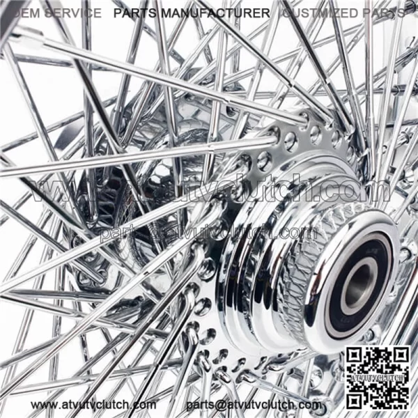 Custom Spoked Motorcycle Wheels For Harley Davidson Parts - Image 4