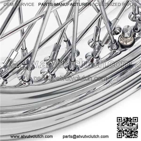 Custom Spoked Motorcycle Wheels For Harley Davidson Parts - Image 5