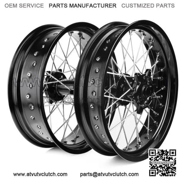Dirt Bike Wheel Hub Set For Sherco 125 SC 2019-2020 / 300 SEF Factory / SEF-R 2013-2023 - Image 2