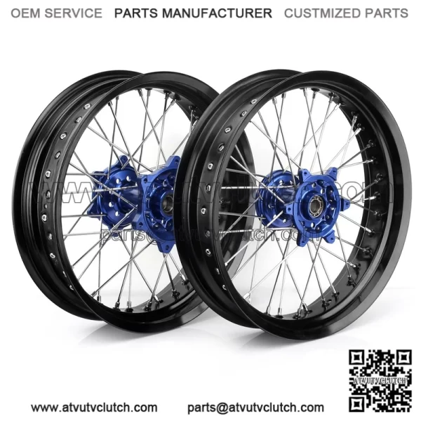 Dirt Bike Wheel Hub Set For Sherco 125 SC 2019-2020 / 300 SEF Factory / SEF-R 2013-2023 - Image 4