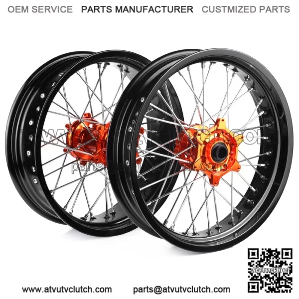 Dirt Bike Wheel Hub Set For Sherco 125 SC 2019-2020 / 300 SEF Factory / SEF-R 2013-2023 - Image 5