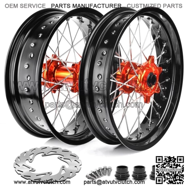 Dirt Bike Aluminum Wheel Rim Set for For Beta RR / RR Race Edition / RR-S / Xtrainer 2020-2023 - Image 2