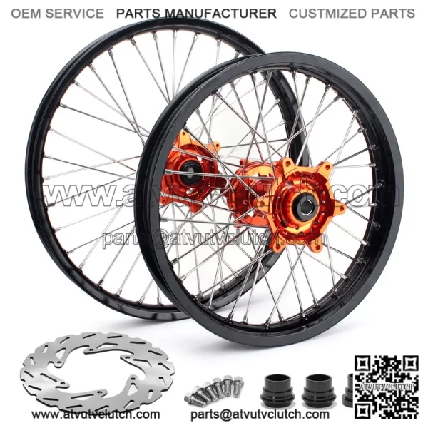 For Beta RR / RR Race Edition / RR-S / Xtrainer 2020-2023 Dirt Bike Aluminum Wheel Rim Set - Image 2