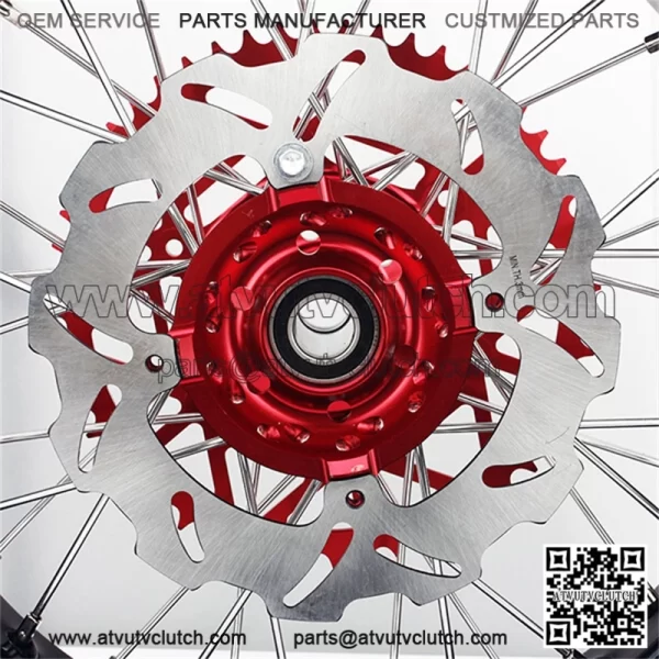 Custom 17 Inch Motorcycle Wheel Sets for Supermoto - Image 4