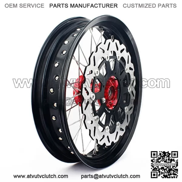 Custom 17 Inch Motorcycle Wheel Sets for Supermoto - Image 5