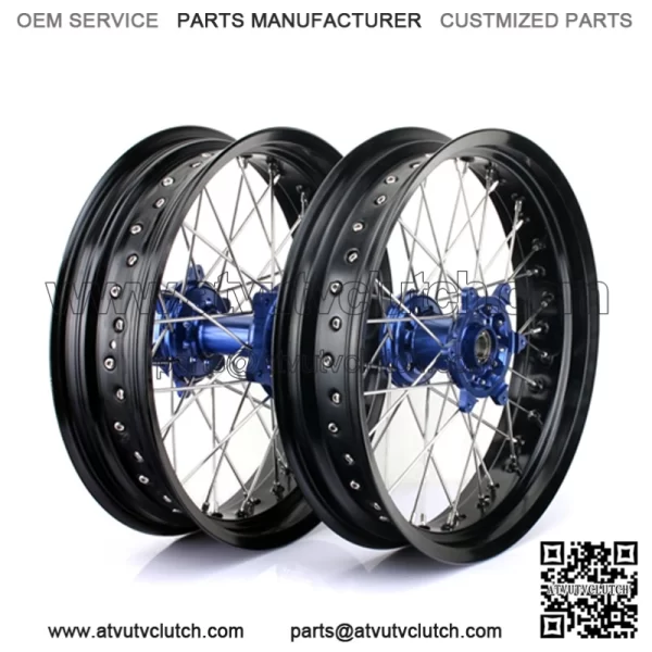 Aluminum Motocross Wheel Set for Supermoto - Image 2