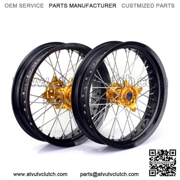 Aluminum Motocross Wheel Set for Supermoto - Image 5