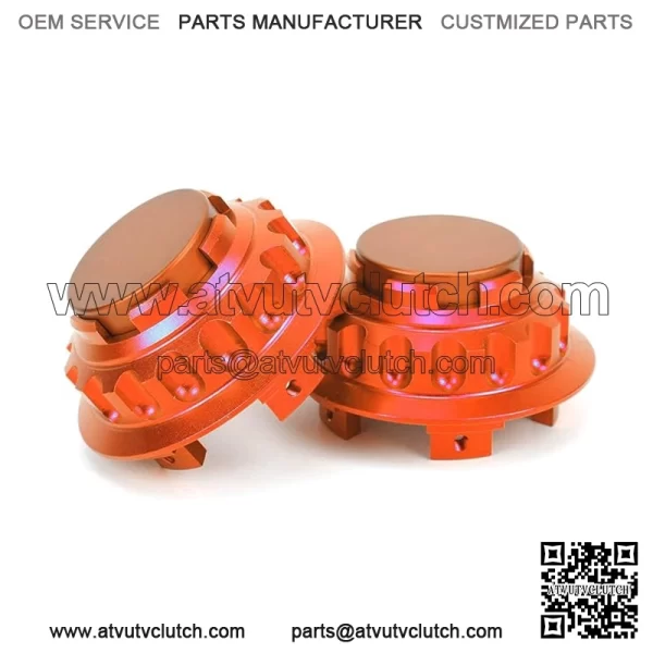 Mercedes-Benz wheel center cover #orange - Image 4