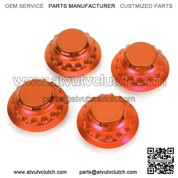 BMW Honda wheel center cover #orange - Image 3