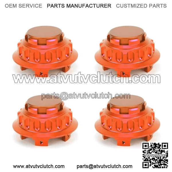 BMW Honda wheel center cover #orange - Image 4