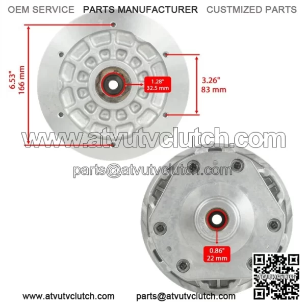 Primary Drive Clutch for Arctic Cat ZR4000 LXR RR SNO PRO 2015 2016 2017 (For: Arctic Cat) - Image 2