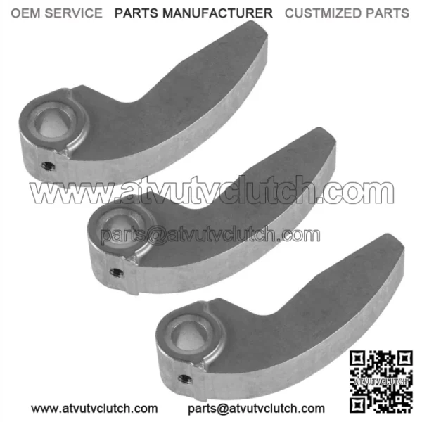 3x Clutch Weights For Arctic Cat ZR 8000 LXR 2014-2015 (For: Arctic Cat) - Image 3