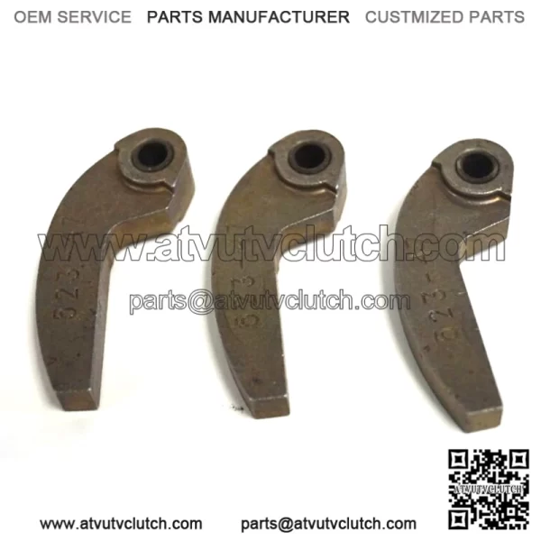 OEM Snowmobile 1 Set of 3 Clutch Weight Cam Arm 47 grams 0746-523