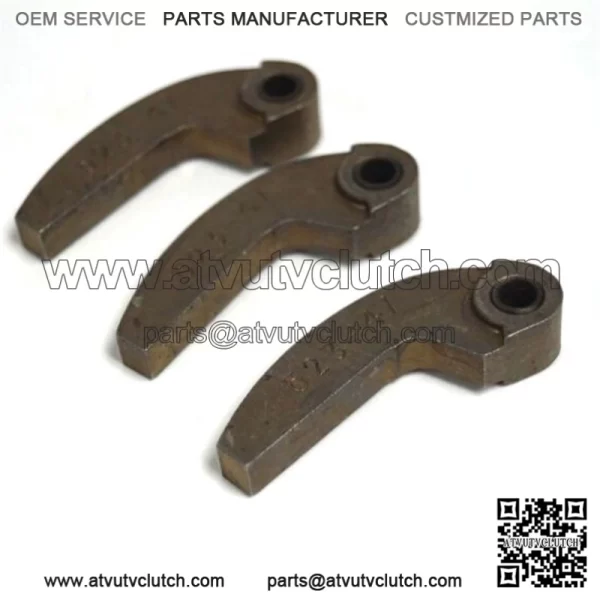 OEM Snowmobile 1 Set of 3 Clutch Weight Cam Arm 47 grams 0746-523 - Image 2