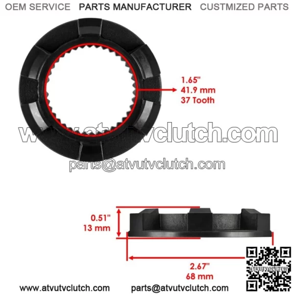 Spider Dampener Insert for Polaris RZR XP 900 2011-2013 Secondary Clutch Spring For: Polaris Sportsman 570 - Image 2