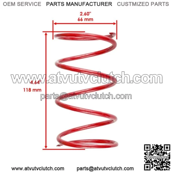 Spider Dampener Insert for Polaris RZR XP 900 2011-2013 Secondary Clutch Spring For: Polaris Sportsman 570 - Image 3