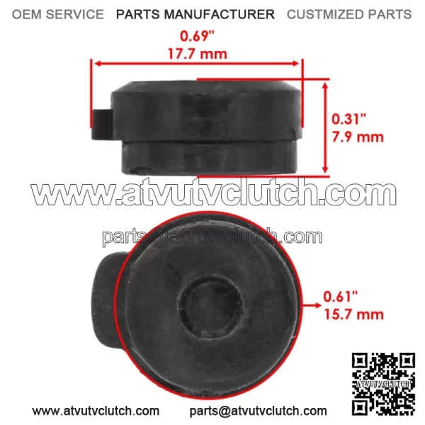 Primary Clutch Shoe For Kawasaki Brute Force 650 KVF650 05-13/ 750 KVF750 05-22 (For: Kawasaki) - Image 2