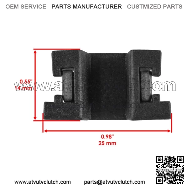 Clutch Roller Weight Slider Spacer O-Ring for Yamaha Wolverine 450 YFM450F 06-10 - Image 3