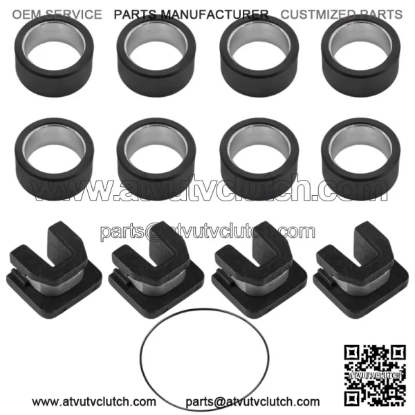 Clutch Roller Weight Slider Spacer O-Ring for Yamaha Wolverine 450 YFM450F 06-10 - Image 4
