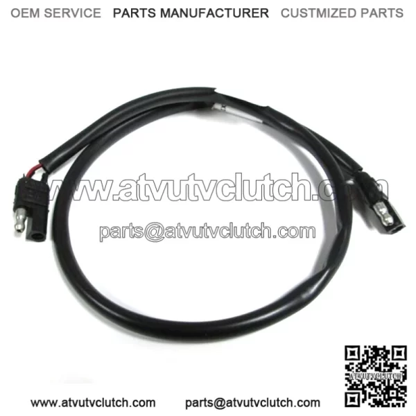 Snowmobile ATV UTV Accessory Extension Harness 2 prong 24" 1436-834