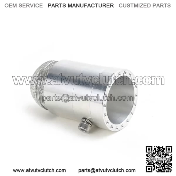 Stainless Steel Exhaust Outlet Pipe Tip for Yamaha Raptor 700 2006-2016/Raptor 350/660 ALL YEAR - Image 2