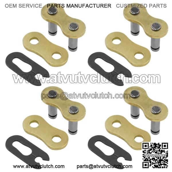 530 Chain Master Link For Motorcycle Bike ATV Connecting Link Gold - Image 3