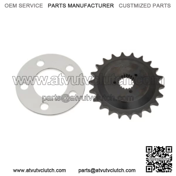 22T 22 Tooth Offset Transmission 530 Chain Sprocket Harley 84-90 Sportster XL (For: Harley-Davidson)