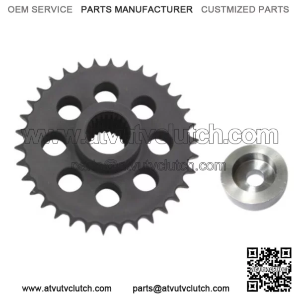 Compensator Eliminator Solid Primary 34T Sprocket Harley 17+ M8 Touring Softail (For: Harley-Davidson)