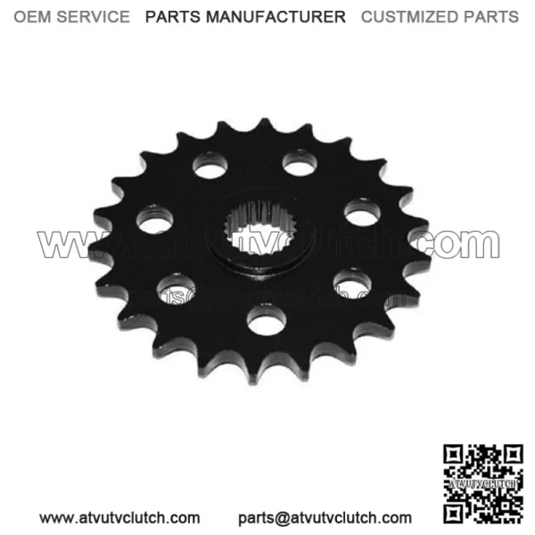 Front Sprocket for Polaris Trail Boss 250 4x4 1987 1988 1989 - 1992 (22 Teeth) (For: Polaris)