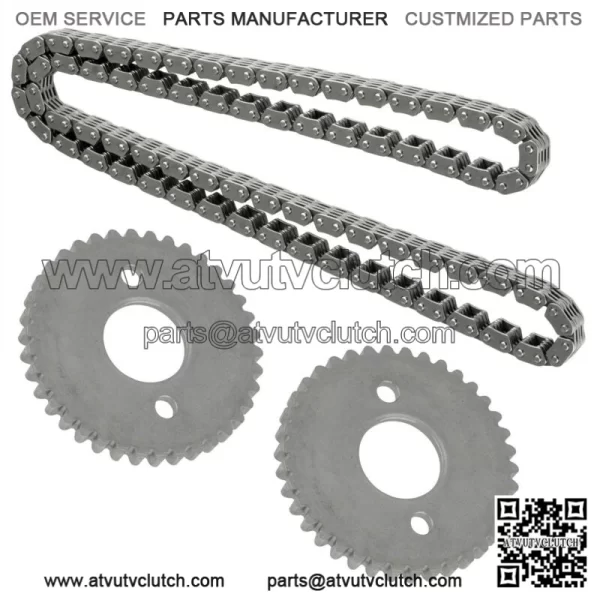 Fits Polaris RZR XP 900 Camshaft Cam Timing Chain w/ Sprockets 2011 2012 2013 (For: Polaris)