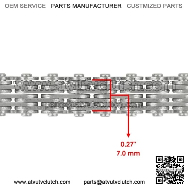 Fits Polaris RZR XP 900 Camshaft Cam Timing Chain w/ Sprockets 2011 2012 2013 (For: Polaris) - Image 2