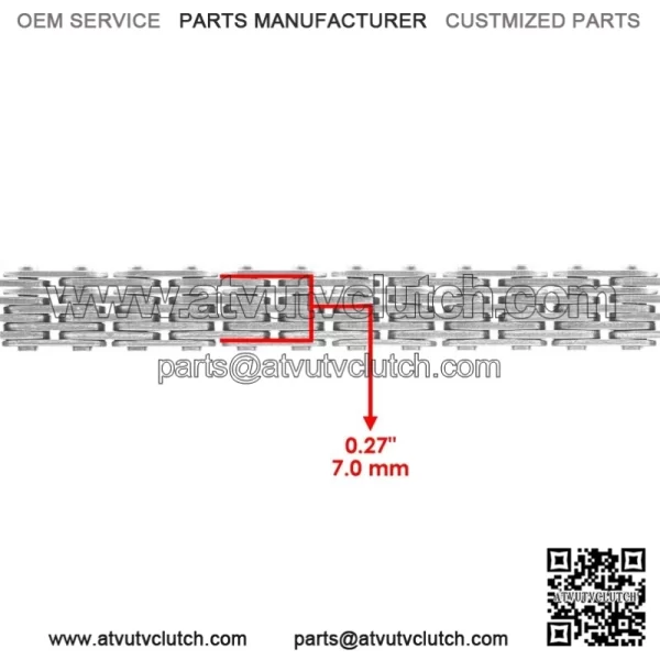 Camshaft Cam Timing Chain w/ Gear Sprocket Fits Polaris RZR 570 2012 - 2020 (For: Polaris) - Image 2