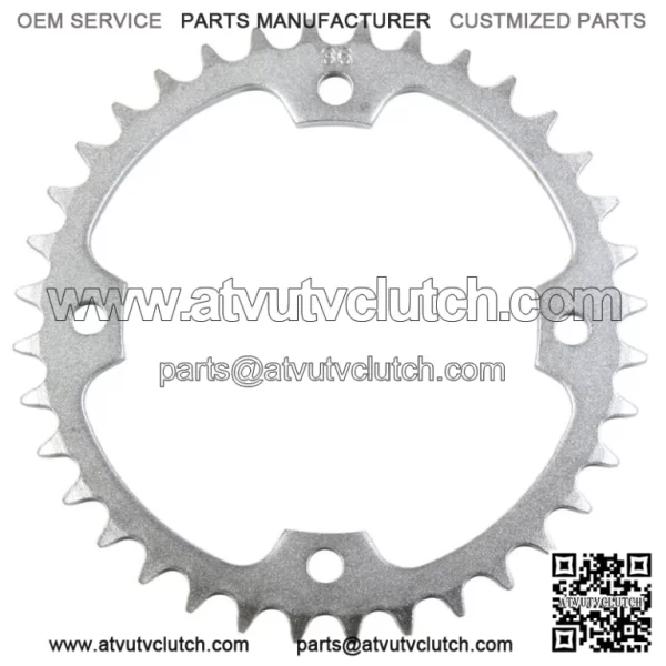 36 Tooth Rear Steel Sprocket 36T for Yamaha Raptor 250 350 & 700 YFZ450 YFZ450R