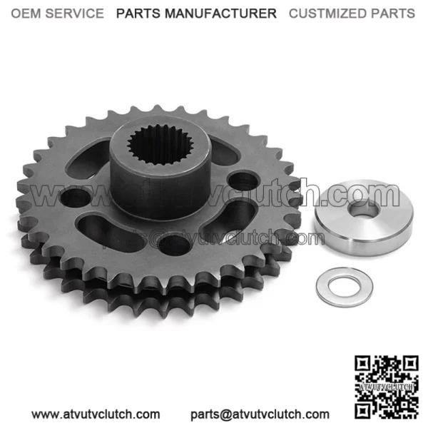 34 Tooth Primary Transmission Compensator Chain Sprocket For For Harley Dynas 2006- Softails 2007- Dressers T/C-96 ??A" & ??B" Motors - Image 4